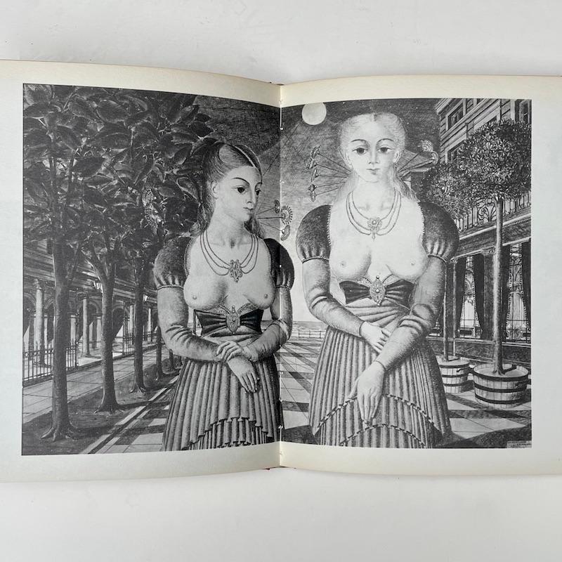 Mid-20th Century Les Dessins de Paul Delvaux, Maurice Nadeau 1967 1st Edition For Sale