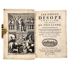 Les Fables d'Esope Phrigien avec celles de Philelphe [Le favole di Esopo, 1708].