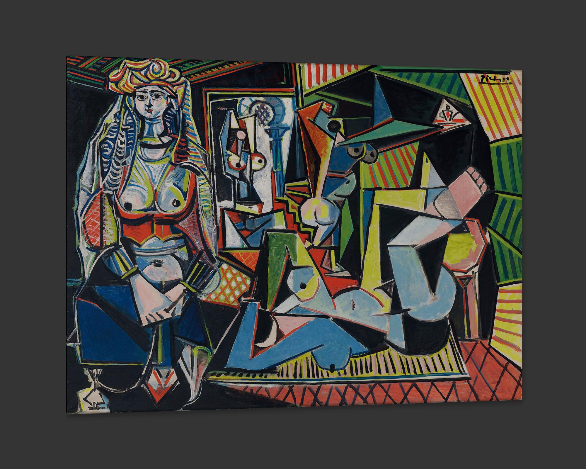 Spanish Les Femmes d’Alger, after Expressionist artist Pablo Picasso For Sale