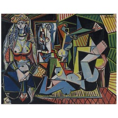 Les Femmes d’Alger, after Expressionist artist Pablo Picasso