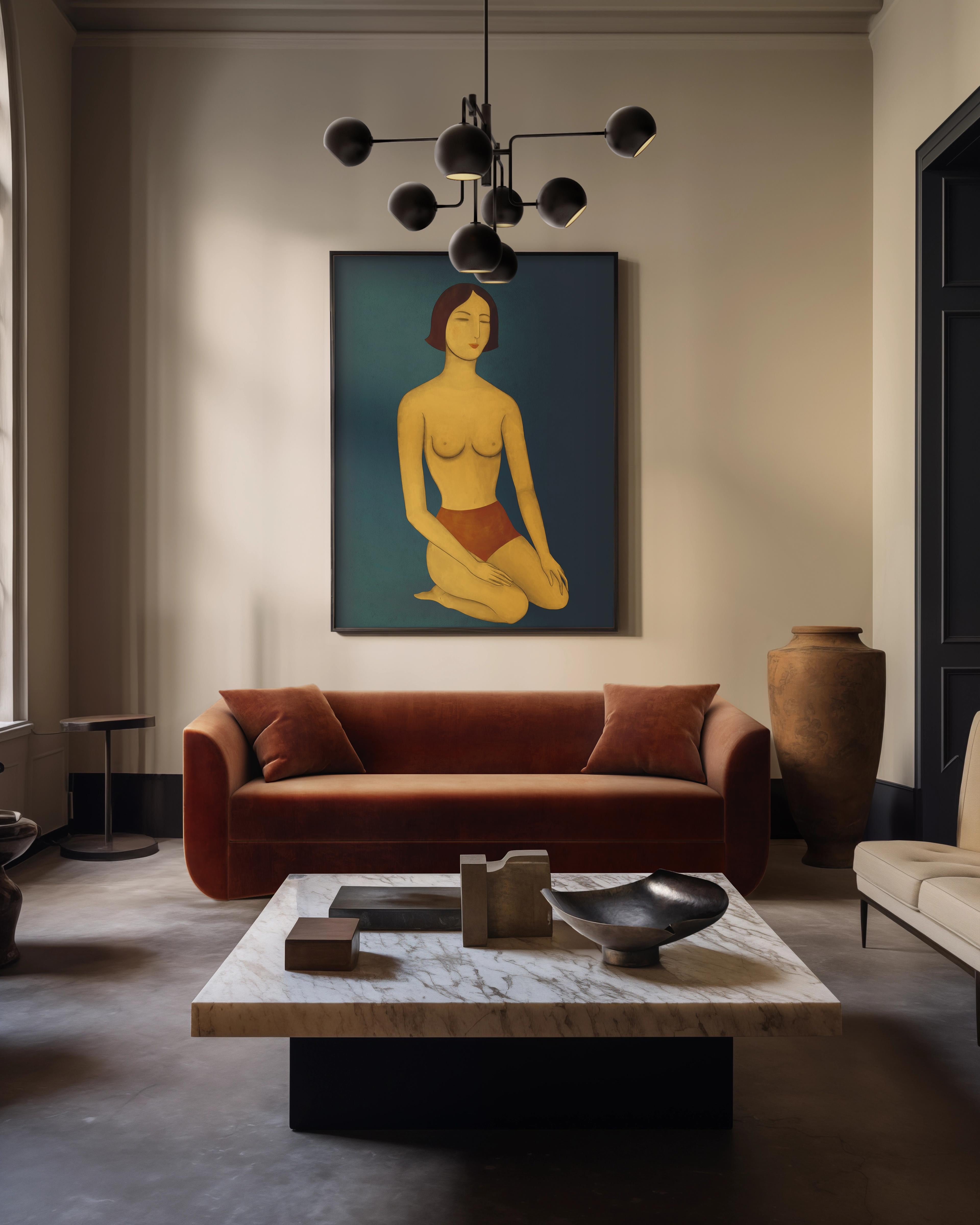 „Les Femmes Deux“  Kunstdruck in limitierter Auflage von Christiane Lemieux - 42