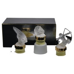 Vintage Les Flacons Collection Miniatures Lalique 2000 1998 1999