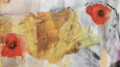 "Les Fleurs, " 2022  Large Abstract Oil Painting by Kathi Robinson Frank