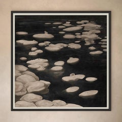 "Les Glaçons" Signed Limited Edition Art Print by Christiane Lemieux - 30"x30"
