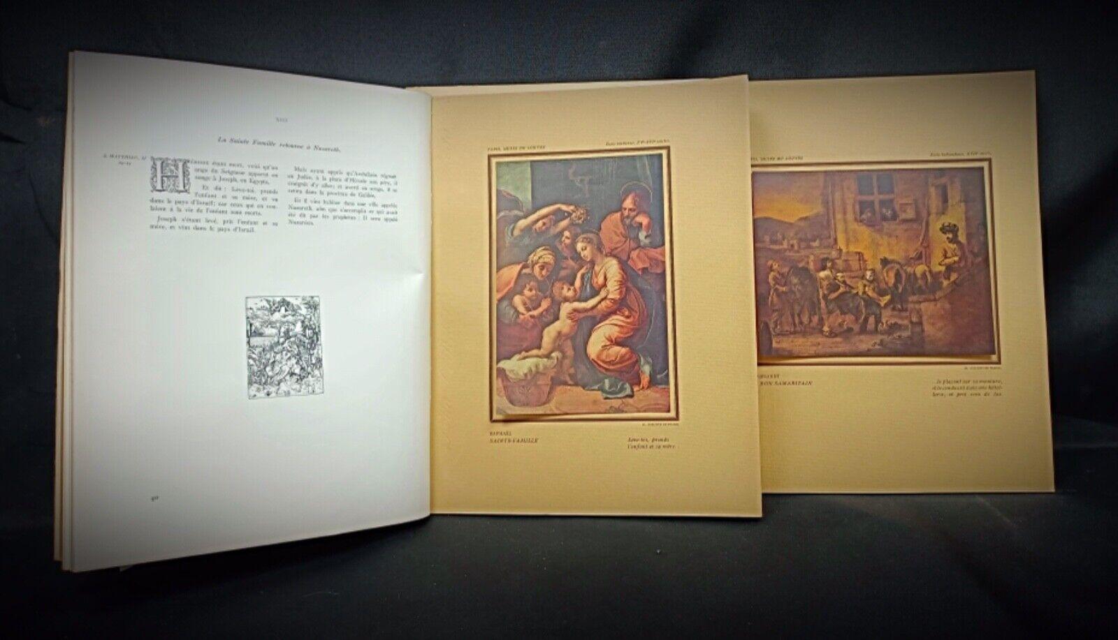 Francese Les Grands Thèmes de l'Art: L'Évangile Illustré - Edizioni Des Horizons - 2Y176 in vendita