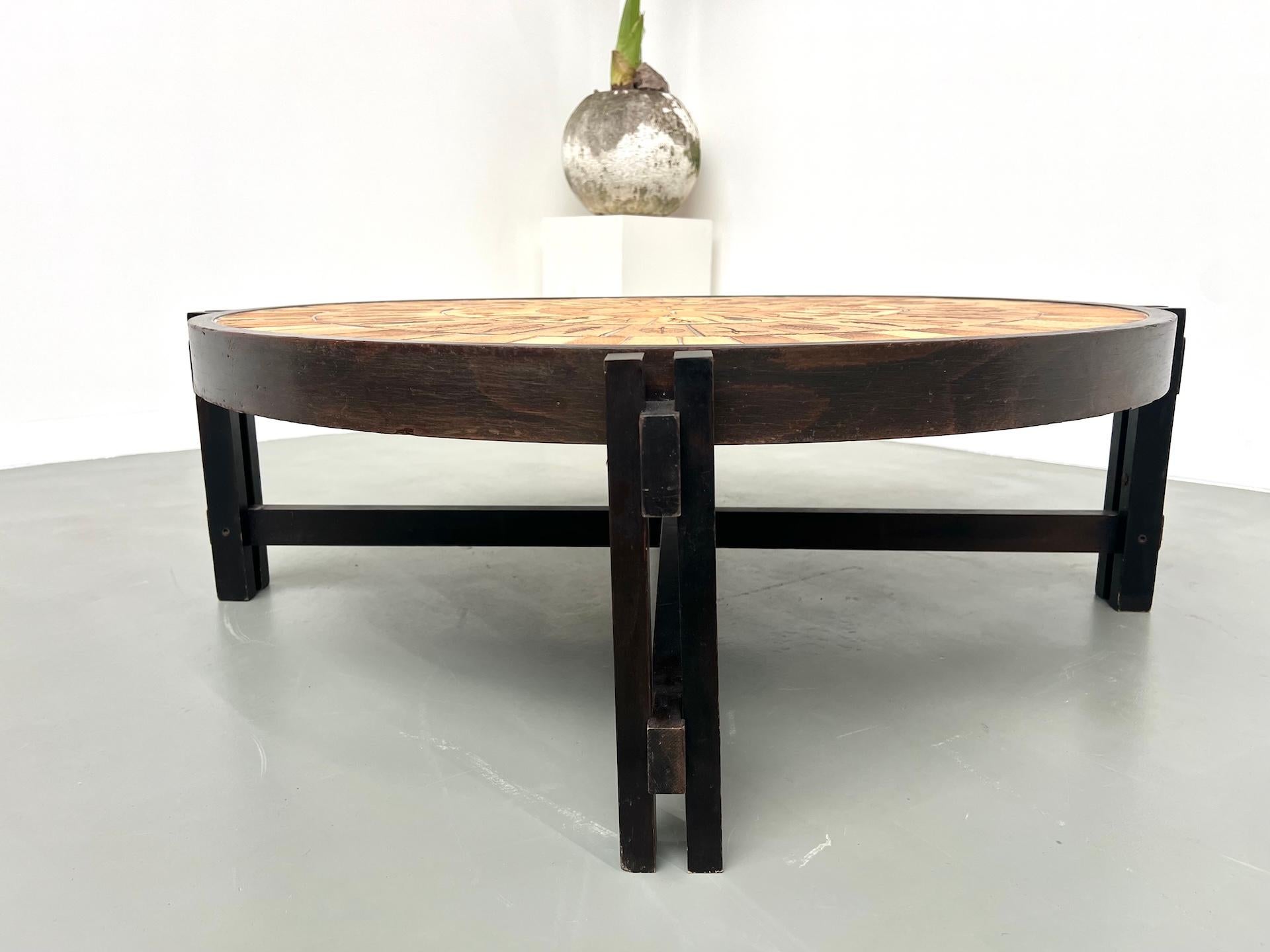Table basse « Les Herbiers » de Roger Capron en vente 3