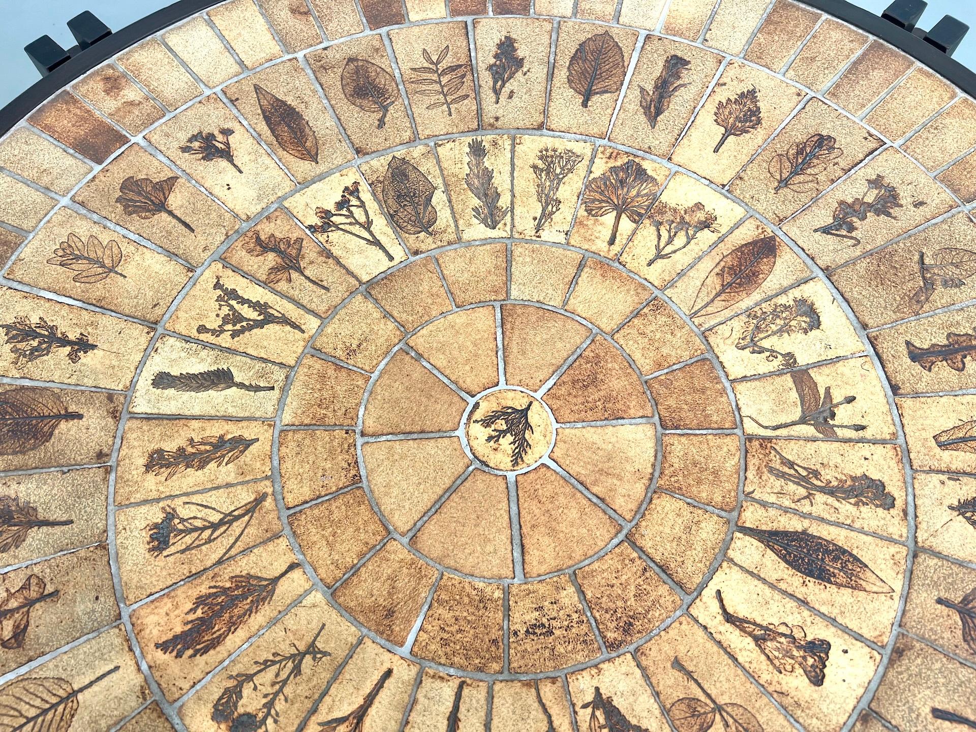 Table basse « Les Herbiers » de Roger Capron en vente 1