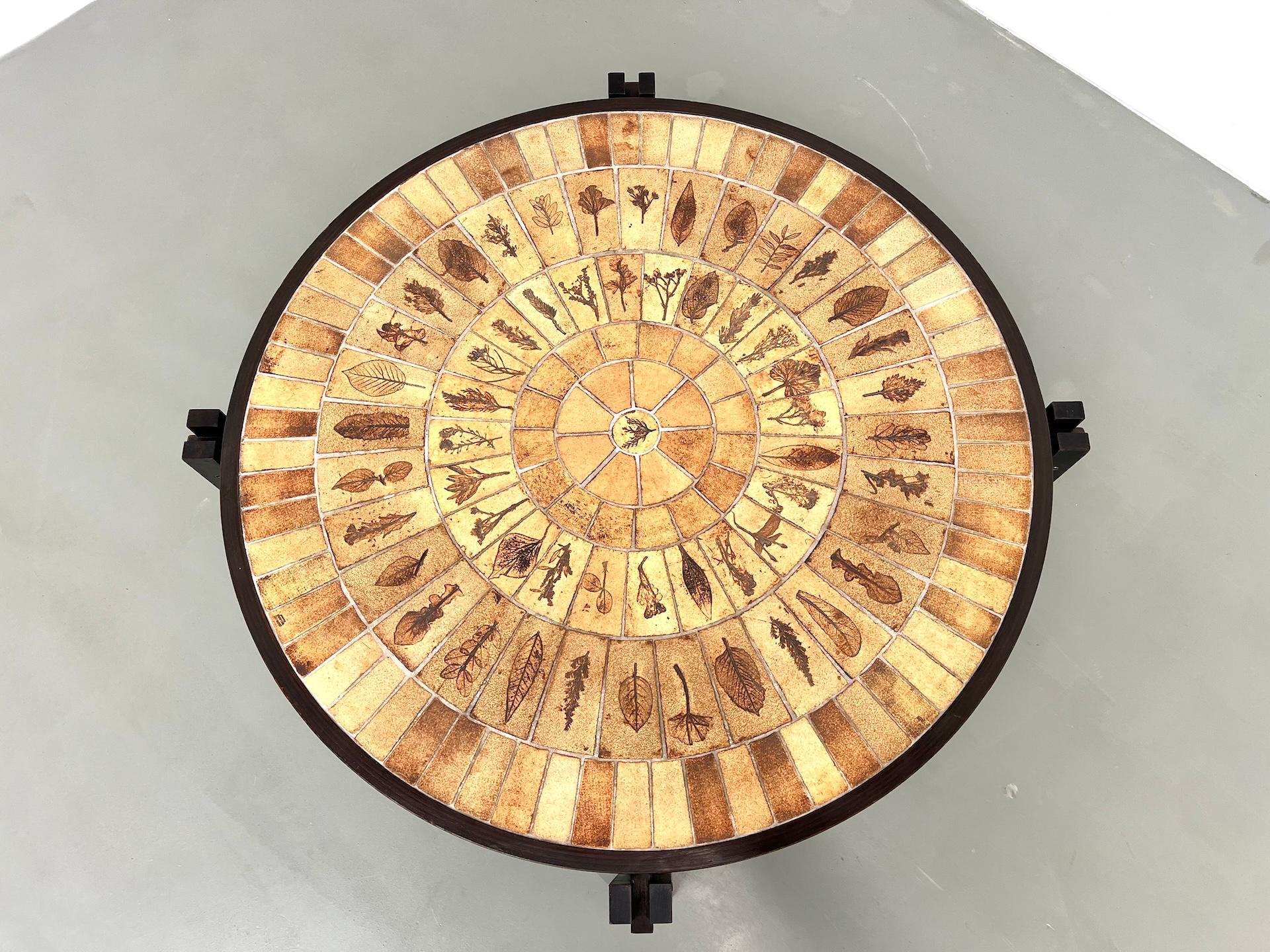Table basse « Les Herbiers » de Roger Capron en vente 2
