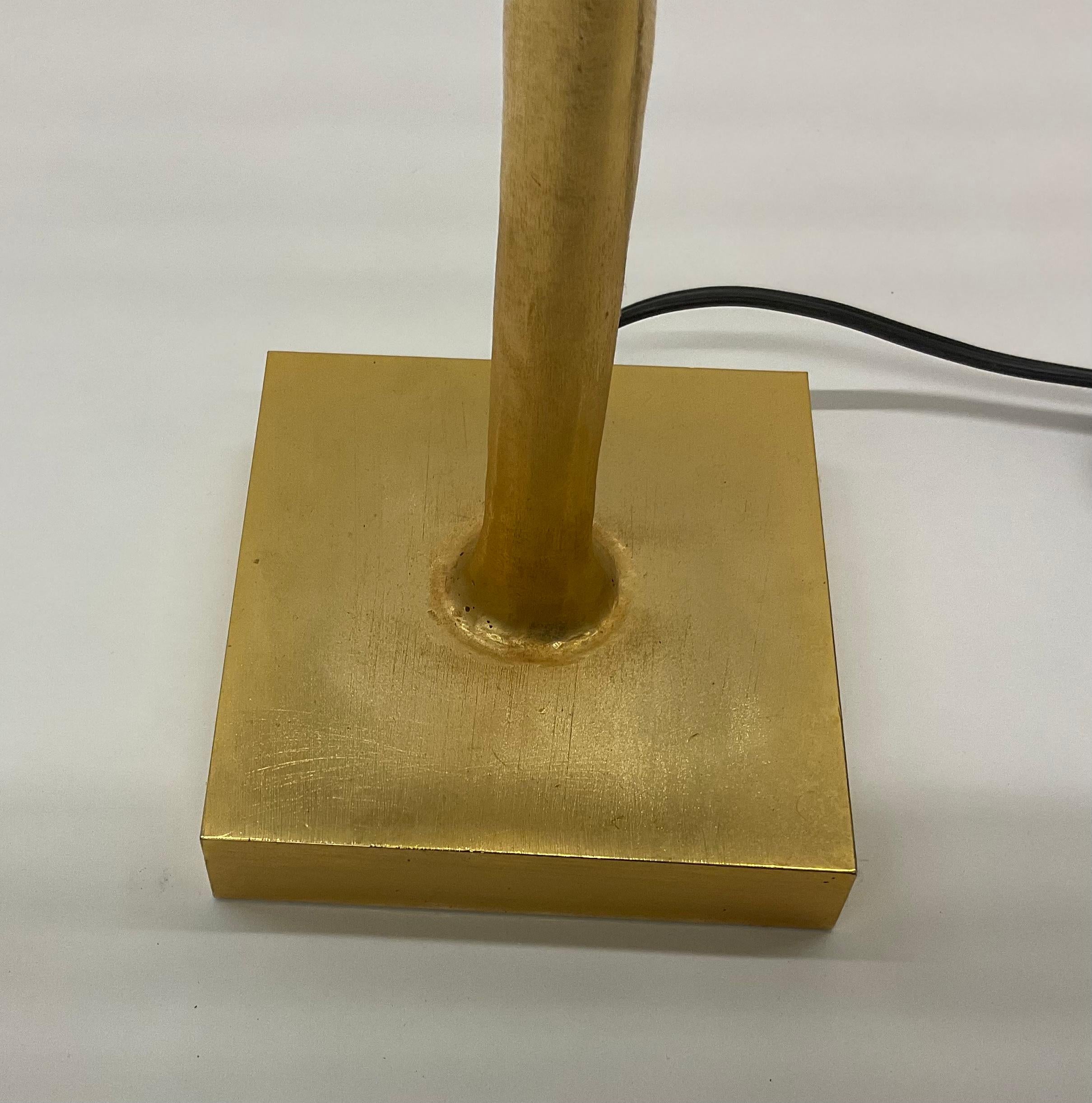 Les Heritiers French Bronze Gilt Tree Lamp 1