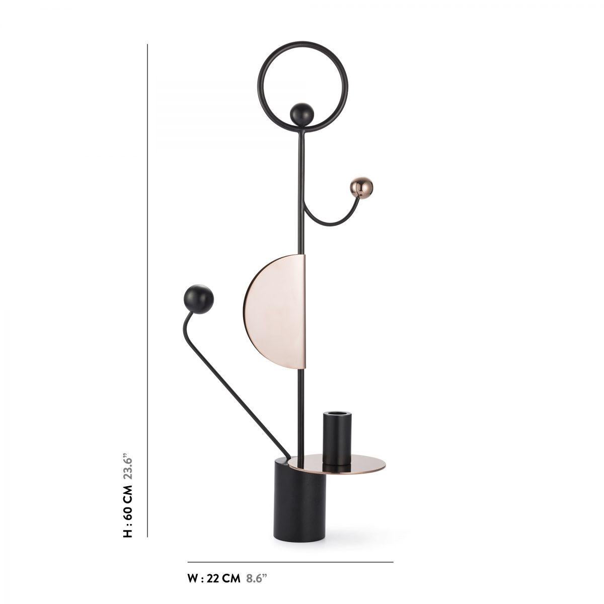 Modern Les Immobiles N°1 Candleholder by Thomas Dariel For Sale