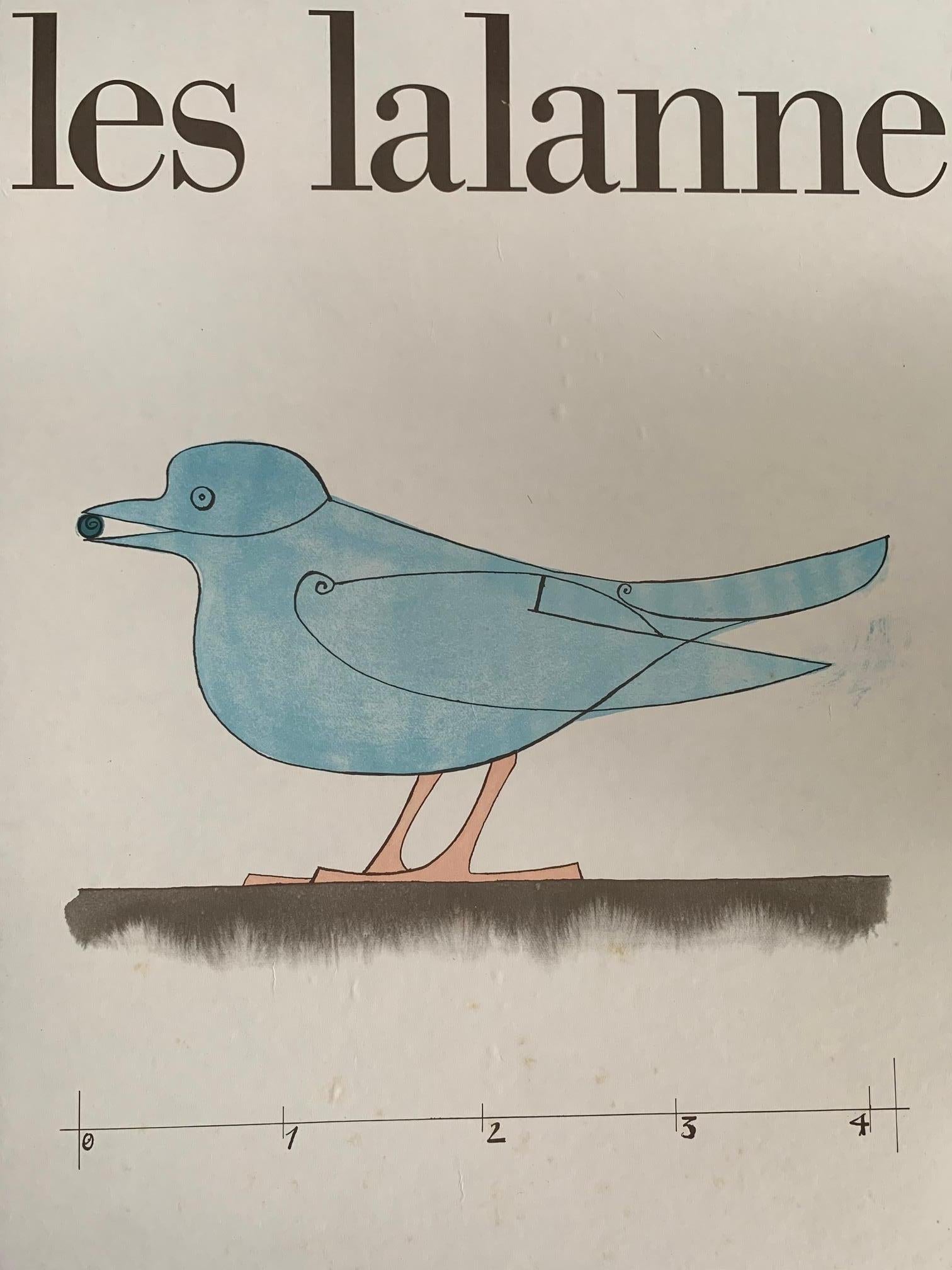 Les Lalanne Poster Paris CNAC Exhibit, 1975 at 1stDibs