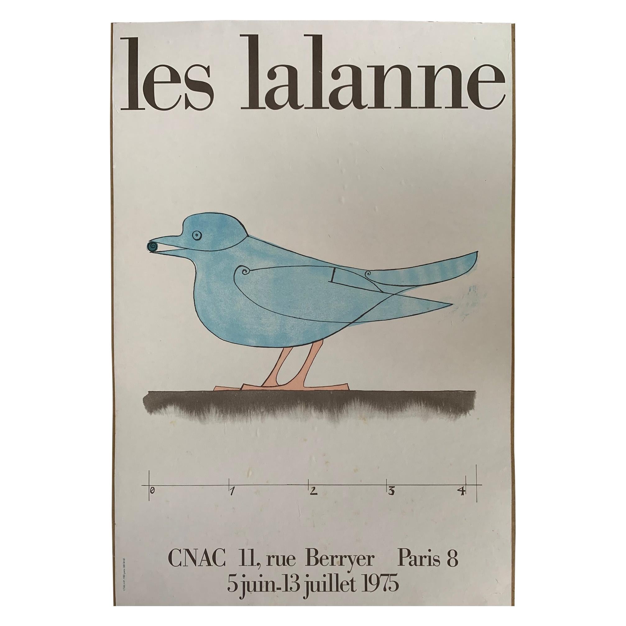 Les Lalanne Poster Paris CNAC Exhibit, 1975