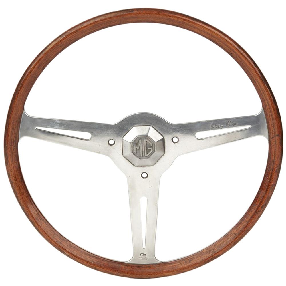 Les Leston MG Stirling Moss Steering Wheel, 1960-1970