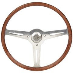 Vintage Les Leston MG Stirling Moss Steering Wheel, 1960-1970