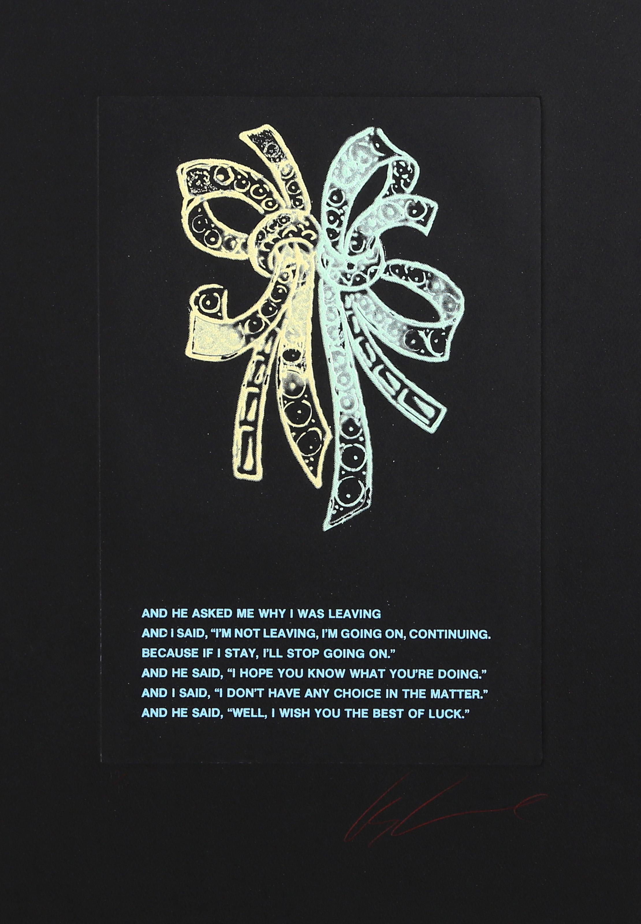 Les Levine, Irish/American (1935 - ) - Diamond Brooch Series 9, Year:  circa 1979, Medium:  Color Etching, Signed and Numbered in pencil, Edition:  100, Image Size:  18 x 11.5 inches, Size:  31 in. x 21 in. (78.74 cm x 53.34 cm)