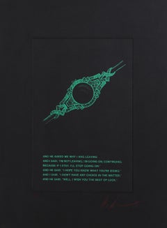 Les Levine - Watch Series 2, Conceptual Color Etching by Les Levine Watch Series 2, Conceptual Color Etching by Les Levine