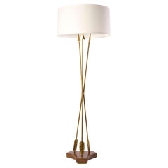 Les luminaires de Marcel Guillemard et Ses fils, Pfeiler, Stehleuchte, Mid-Century