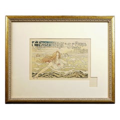 Les Maîtres de l'Affiche #88 - Cabourg  A.C.I.C. Affiche de Livemont de la fin du 19e siècle