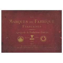 Les Marques de Fabrique Francaises, Book of French Product Labels from 1880