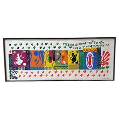 "Les Mille et Une Nuits" (Las mil y una noches) Litografía Henri Matisse