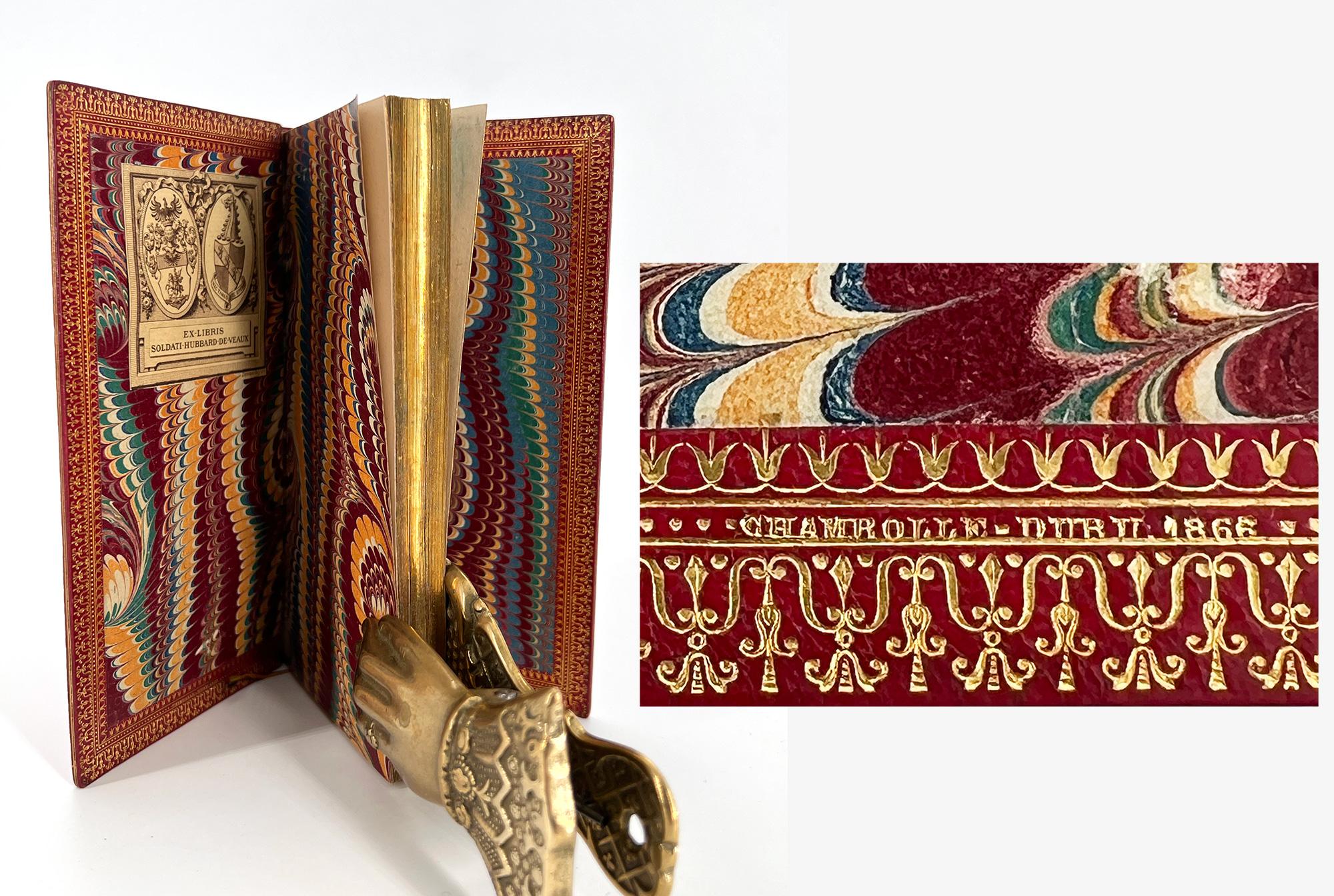 A third edition in an attractive 19th-century binding of the influential work by the eminent French priest, historian and jurist Claude Fleury (1640 – 1723). It is an account of the Jewish religion, customs and occupations from antiquity to the