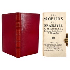 Les Moeurs des Israelites by Claude Fleury