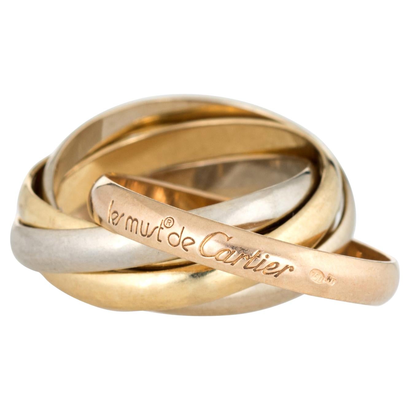 les must de Cartier 5-Band Trinity Ring 