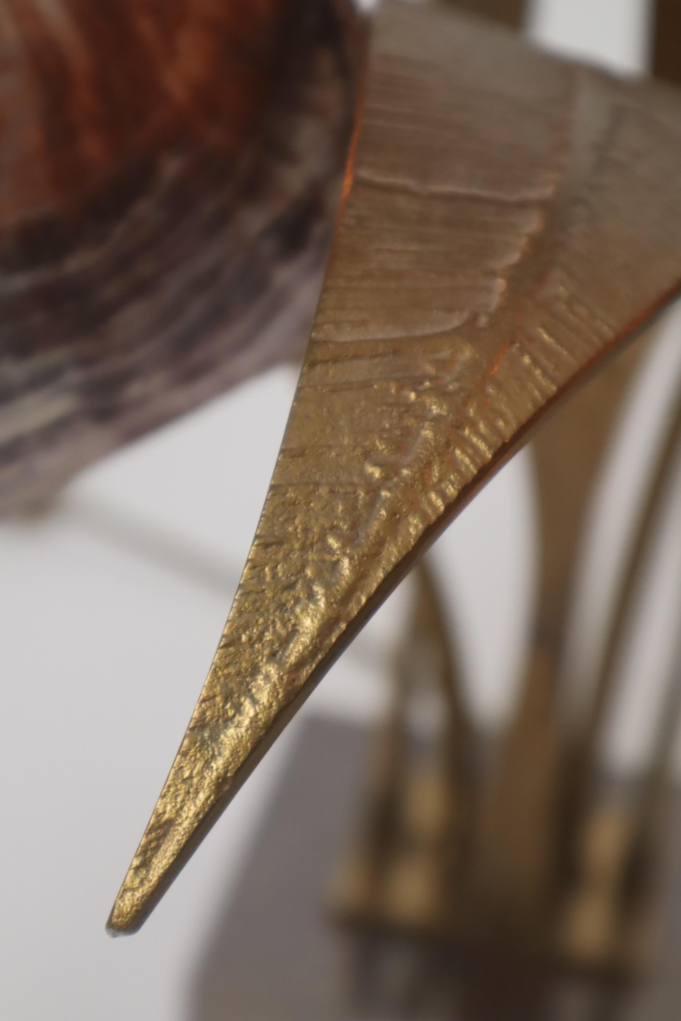 Les Nouveaux Ateliers Willy Daro Flower Table Lamp Seloy Oyster, 1970s Belgium 1