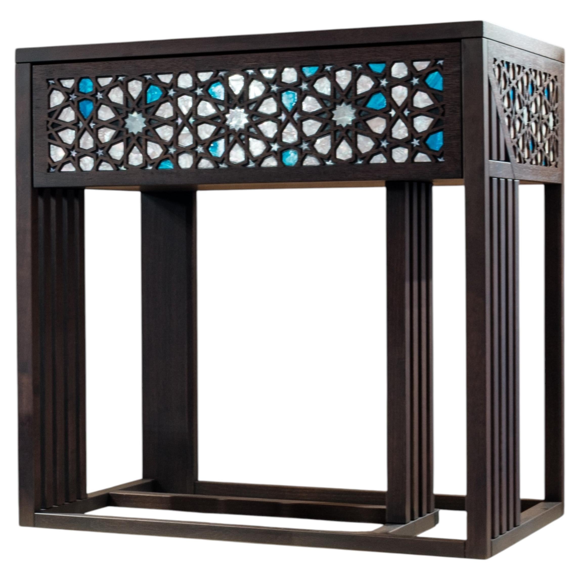 Les Oiseaux Tall Sculptural Commode by Katia Luna Benaï For Sale