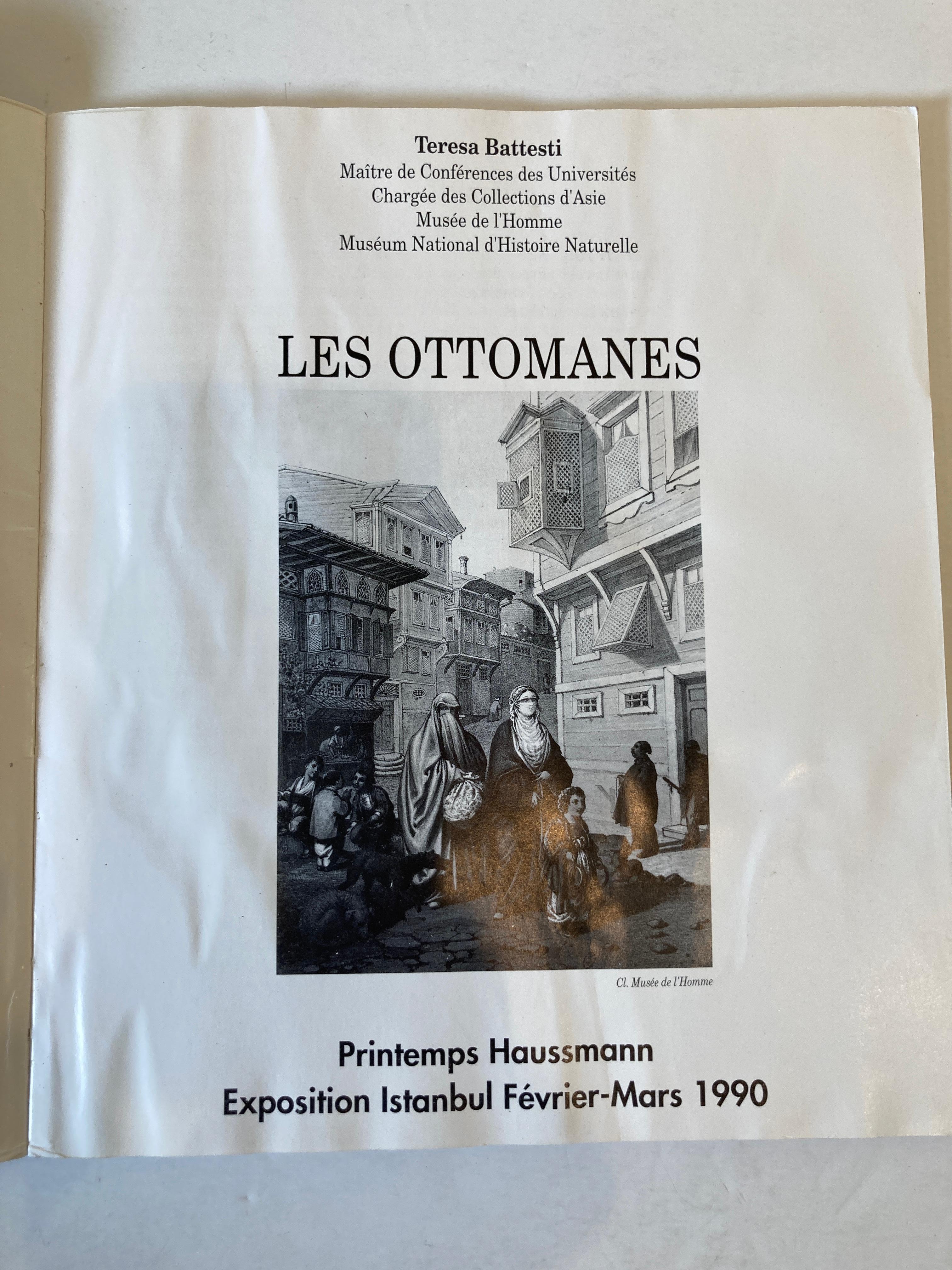 Expressionist Les Ottomanes Printemps Haussman Paris Istanbul Exposition 1990 For Sale