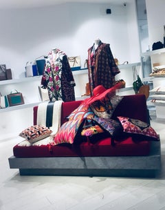 Les Ottomans, 'Silk Cushion' by Matthew Williamson