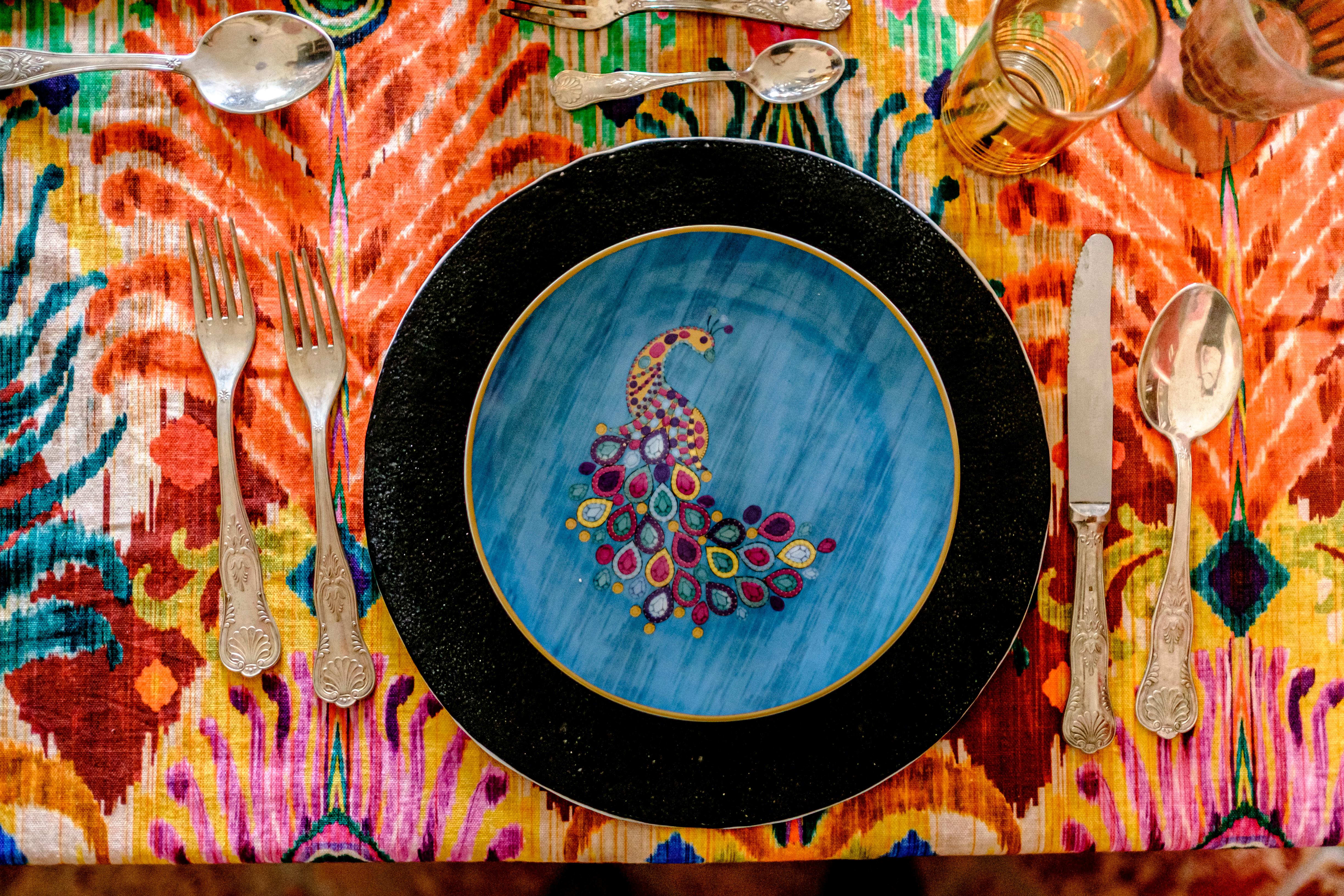 Plato grande de porcelana Les Ottomans 