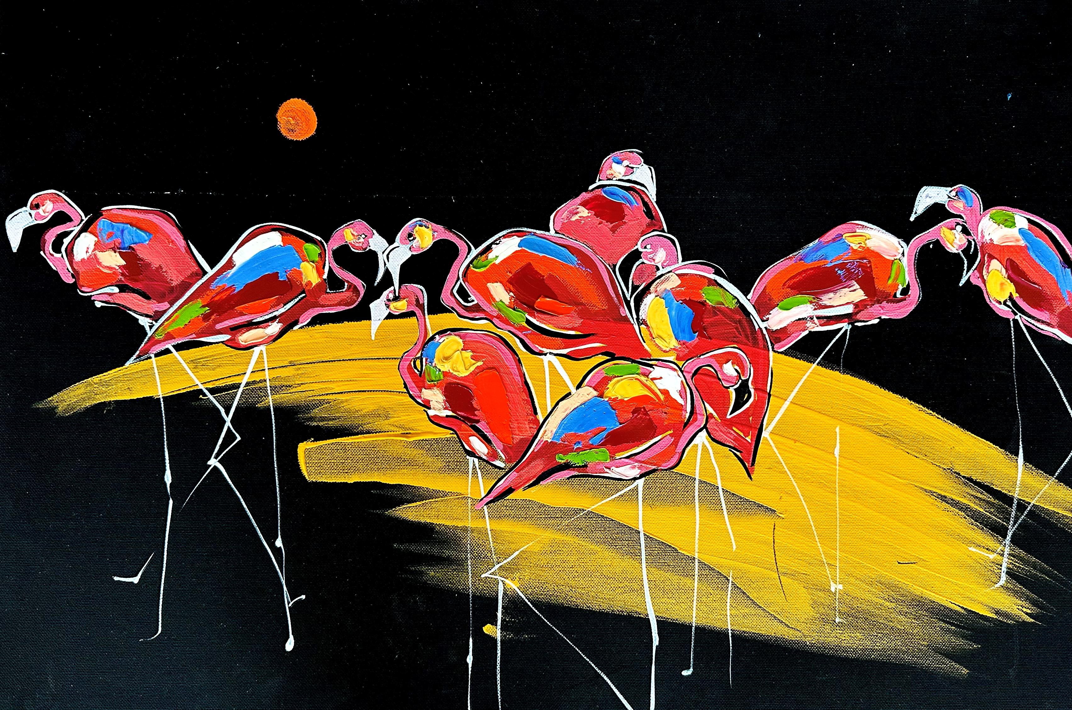 Mezzanotte - Painting di Les Panchyshyn