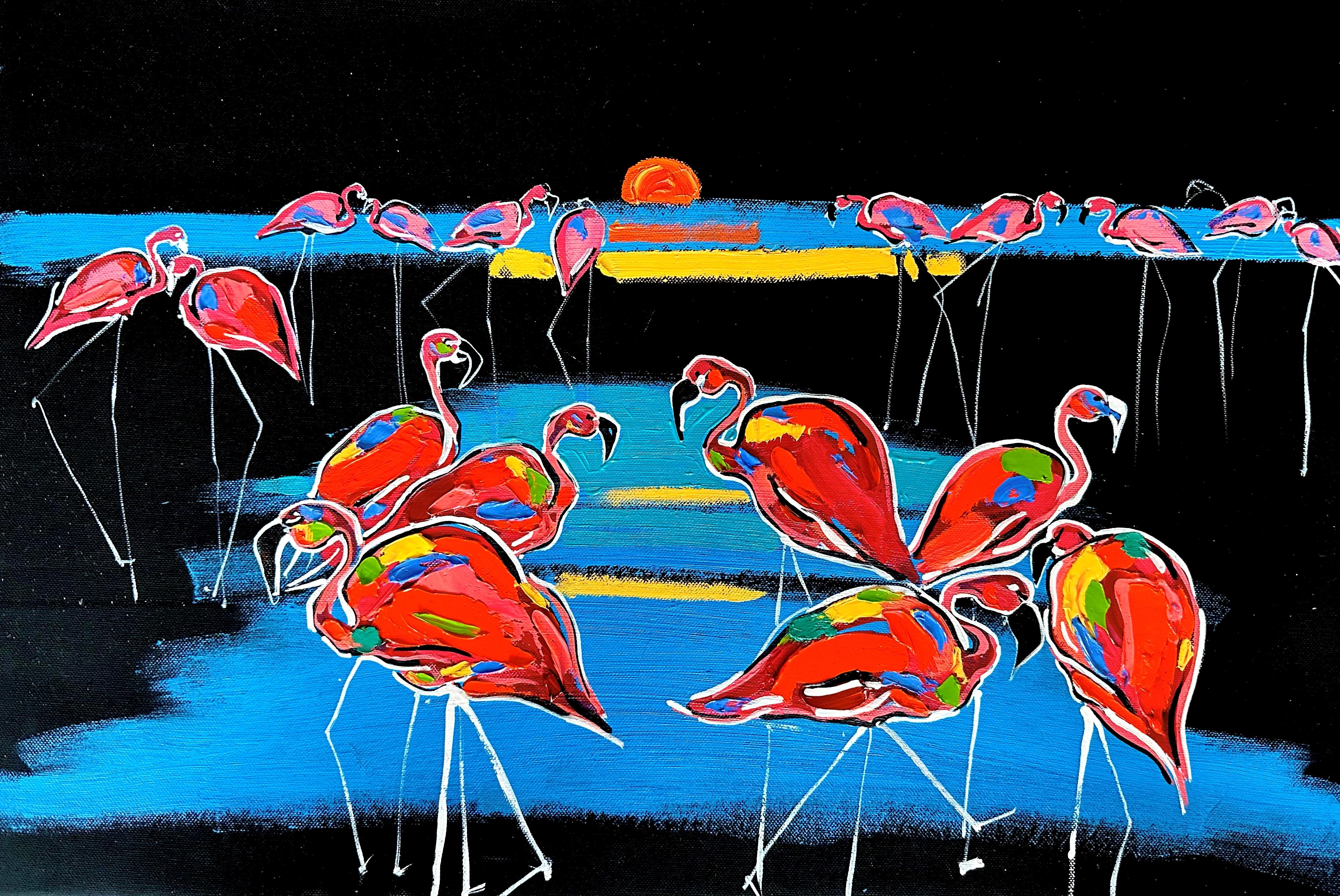 Blu perfetto - Painting di Les Panchyshyn