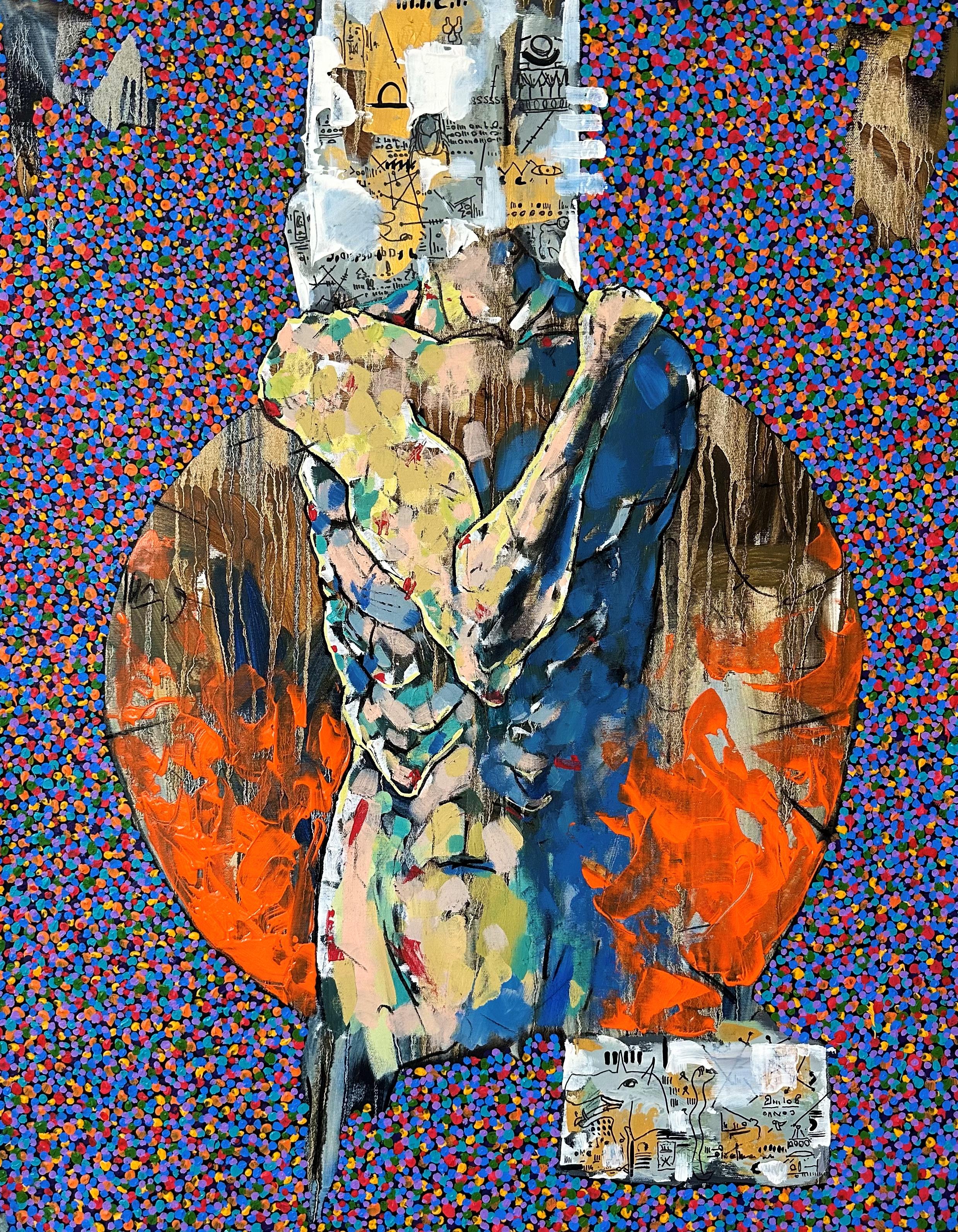 Il libro del riempimento - Painting di Les Panchyshyn