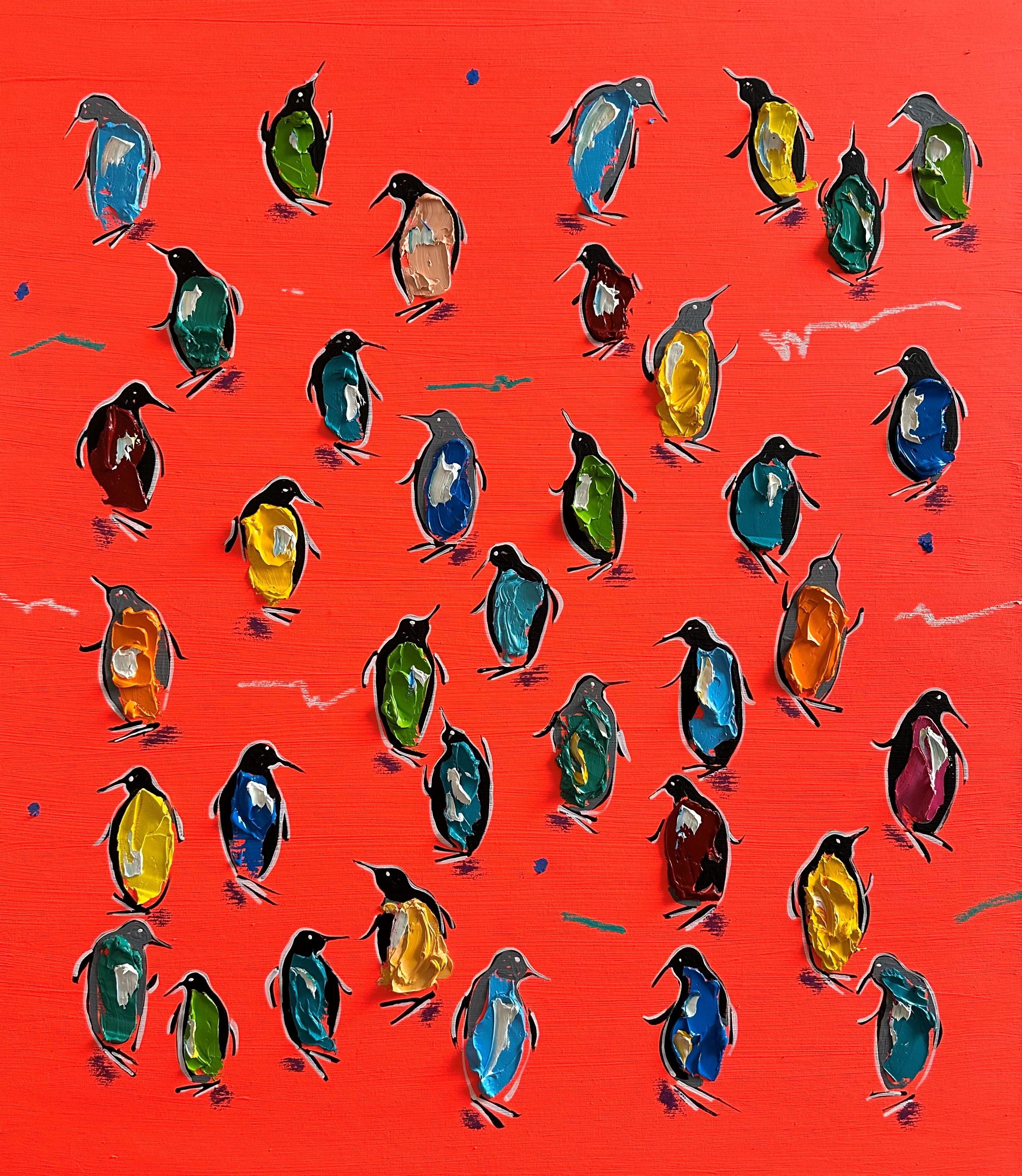 United (parte 1) - Painting Pop Art di Les Panchyshyn