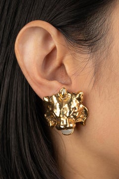 Les Paruriers Boucles d'oreilles à clip avec perles