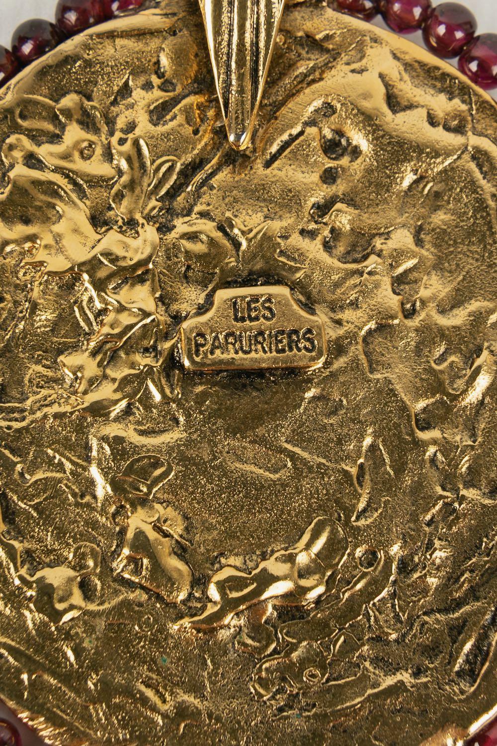 Collana con ciondolo Les Paruriers in vendita 3