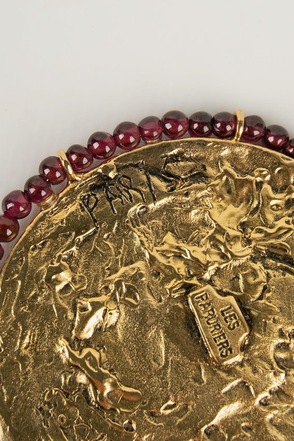 Collana con ciondolo Les Paruriers in vendita 4