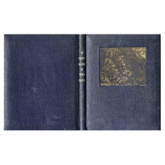 Antique LES PASTORALES. Binding by René Kieffer with Original Wood Block.
