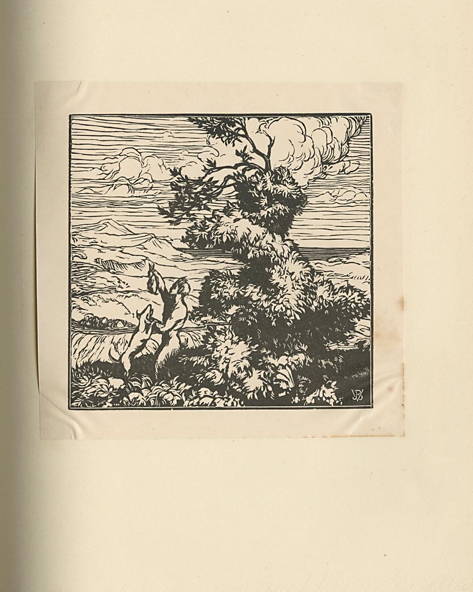 LES PASTORALES, woodcuts by J.- B. Vettiner In Good Condition For Sale In Middletown, NY