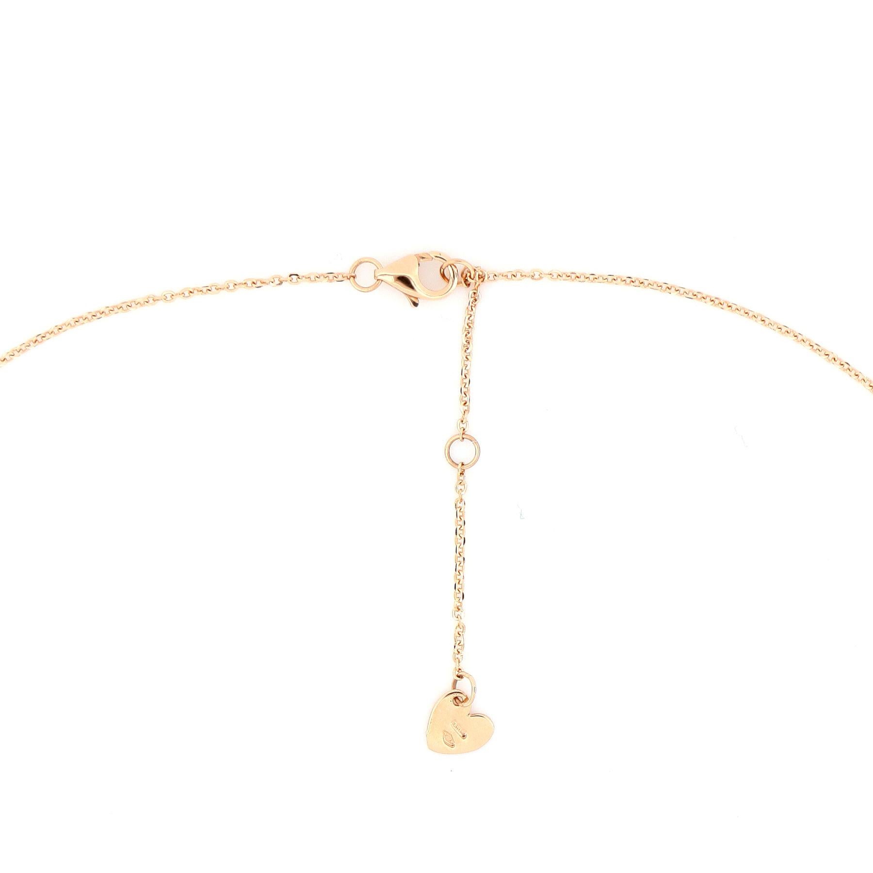 Les Petits Bonbons-Halskette, Dreieck mit Citrin, Rauchquarz und Diamanten (Zeitgenössisch) im Angebot