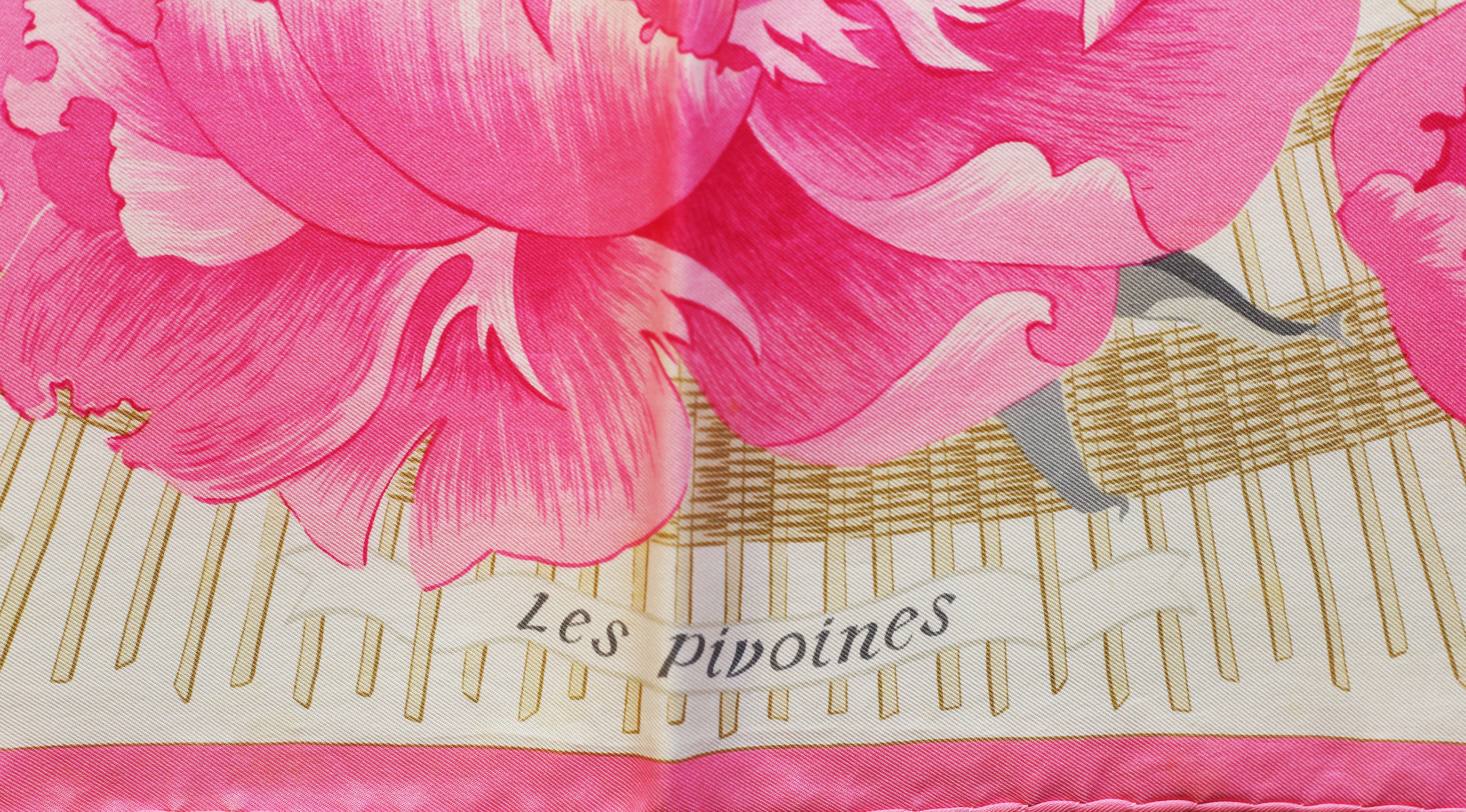 les pivoines hermes scarf