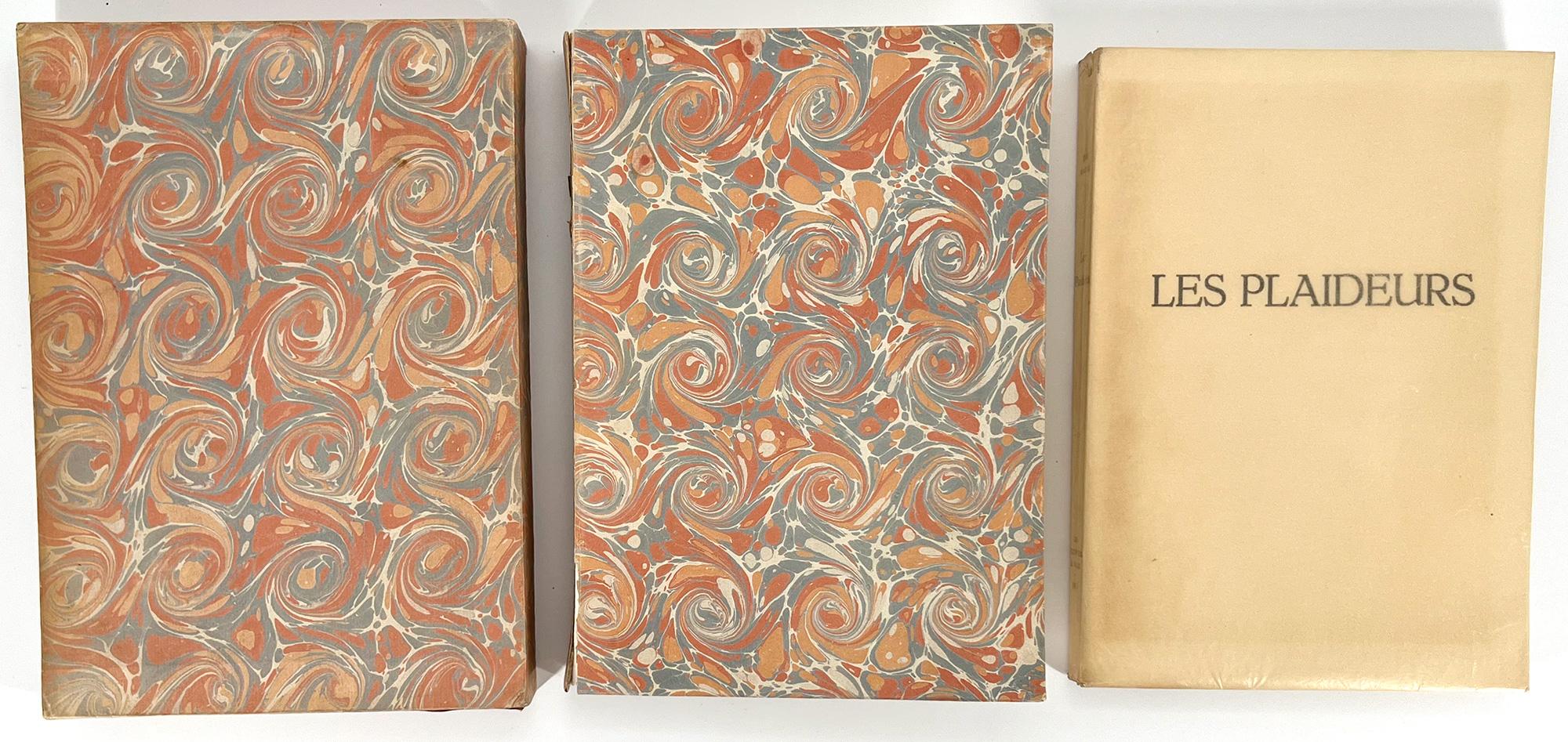Paris: Les Bibliophiles du Palais, 1932
Illustrationen: Jean Bruller (1902 - 1991). 
Limitierte Auflage. 
8vo, 10 1/4 x 7 1/8 Zoll 9260 x 180 mm); (10), 128, (18) Seiten, gedruckt in Schwarz und Rot auf Rives-Gewebe; 4 Original-Radierungen von Jean