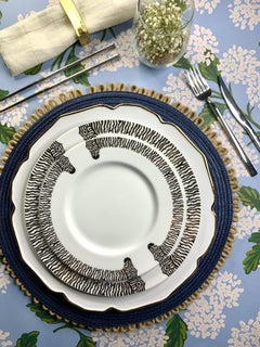 Les Roux Porcelain Dinner Plate