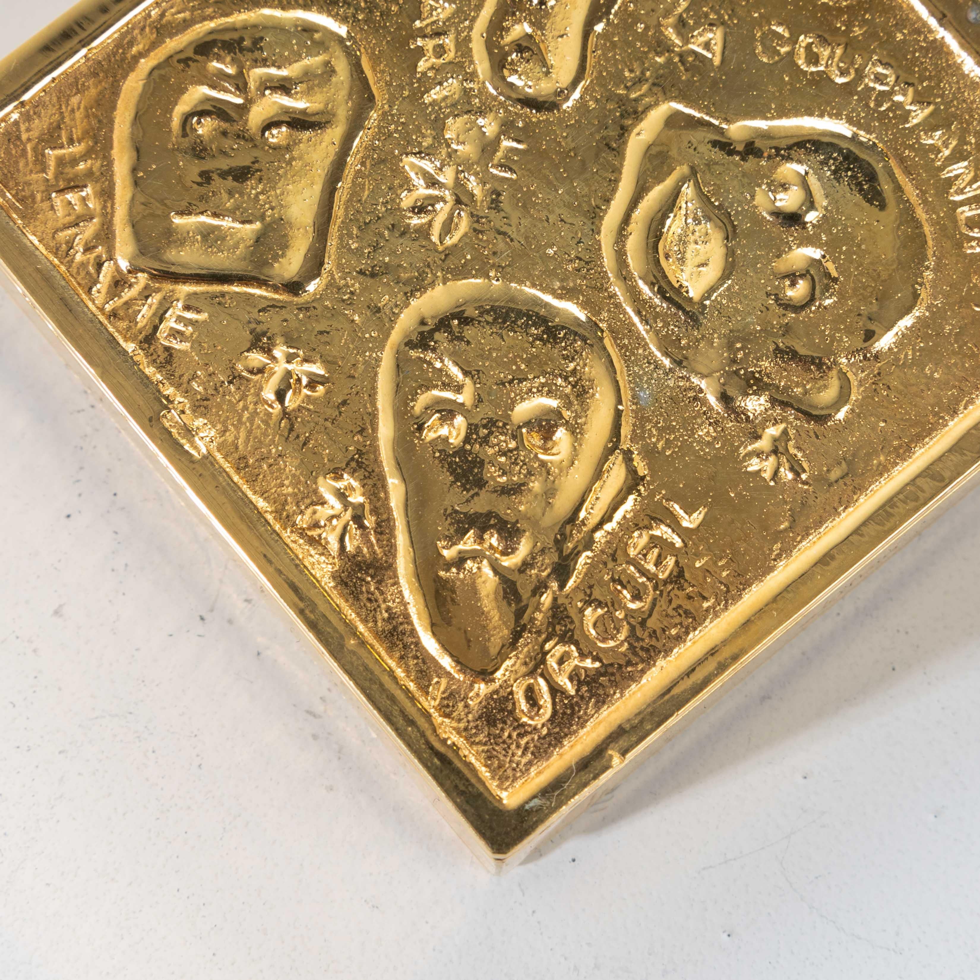 Les sept Péchés capitaux (The seven deadly sins) by Line Vautrin In Good Condition For Sale In Brussels, BE