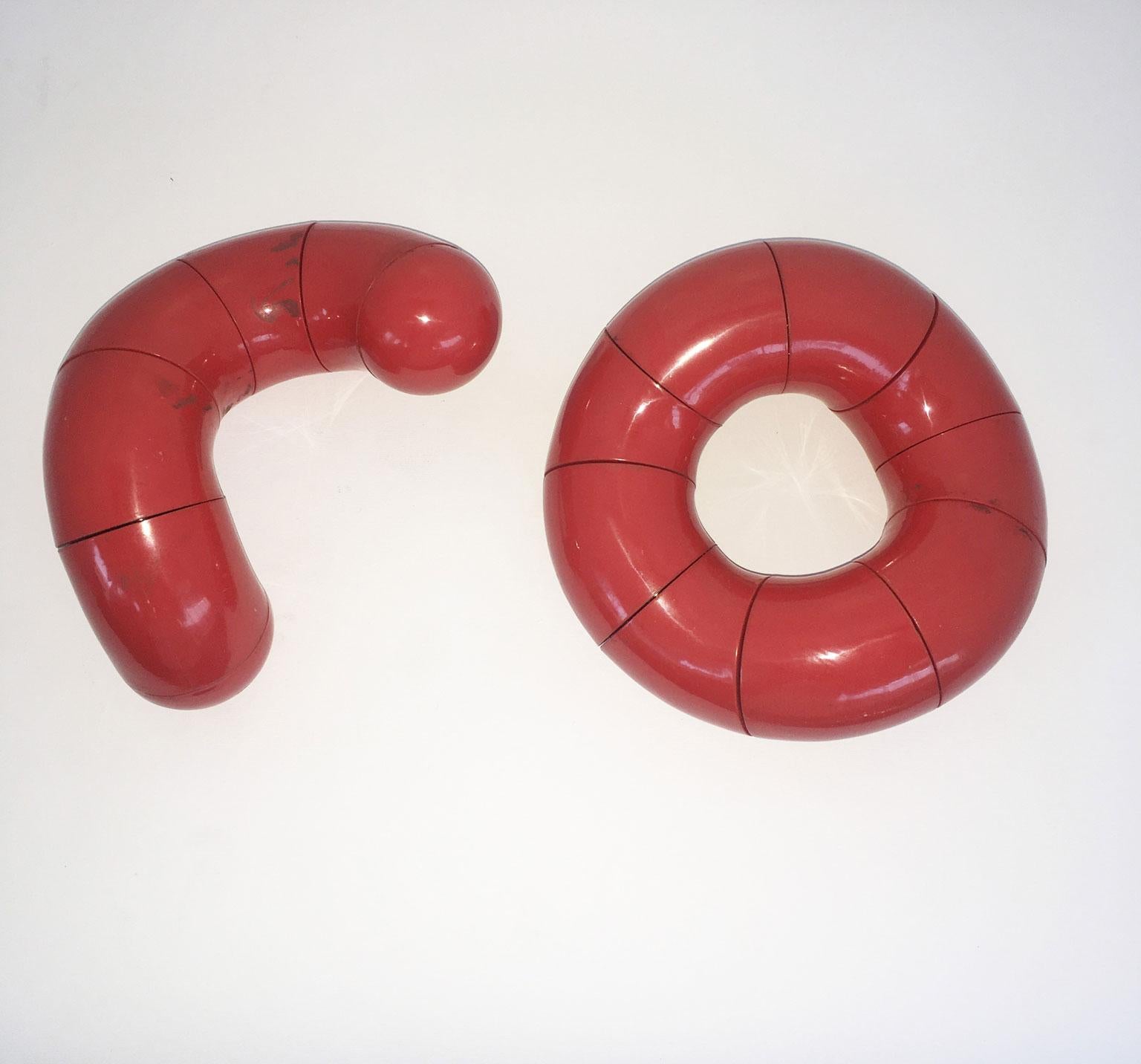 1980 Italy Post-Modern Abstract Kinetic Sculpture Les Simonnet  Polimorphes For Sale 9
