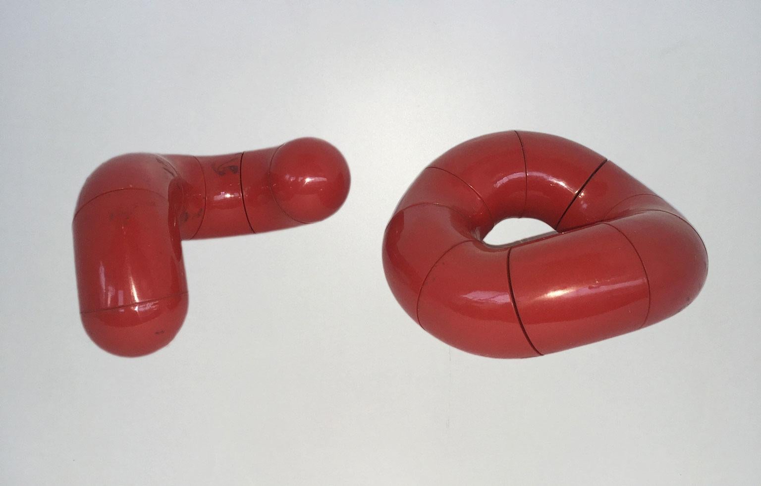 1980 Italy Post-Modern Abstract Kinetic Sculpture Les Simonnet  Polimorphes For Sale 10