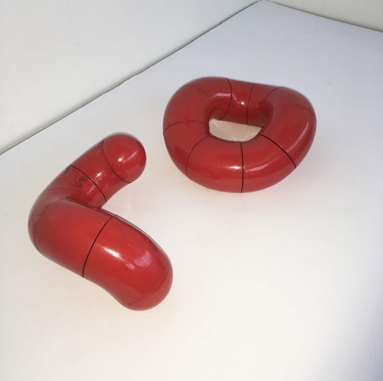 1980 Italy Post-Modern Abstract Kinetic Sculpture Les Simonnet  Polimorphes For Sale 11