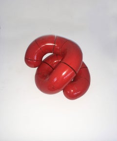 Sculpture cinétique abstraite post-moderne italienne Les Simonnet, 1980  Polimorphes